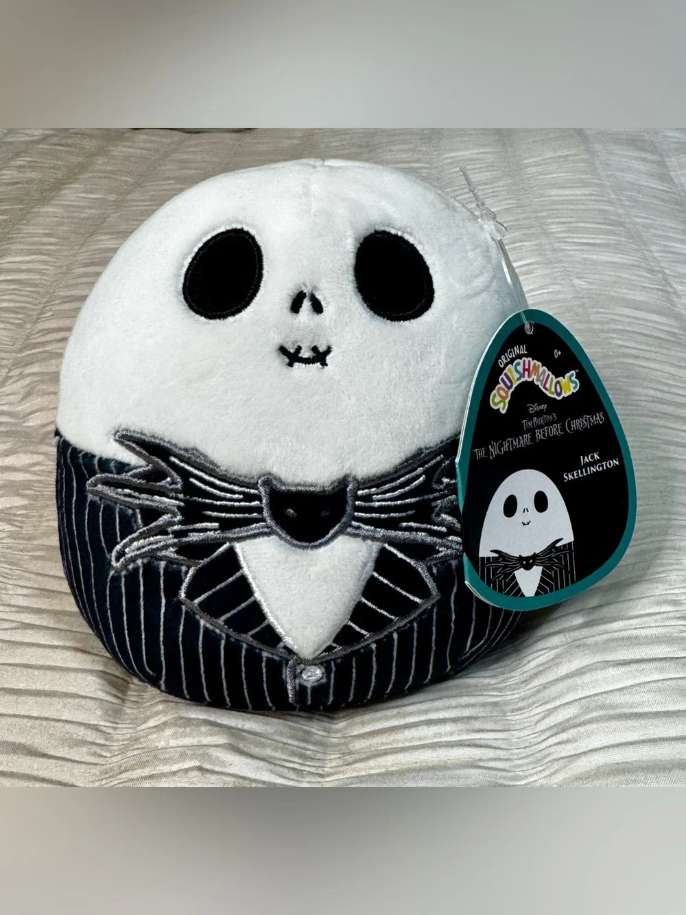 Ellington Jack Skellington Plush Costume - White & Black